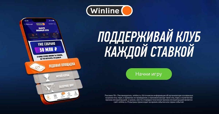 БК Winline запускает кампанию «Любимый клуб»