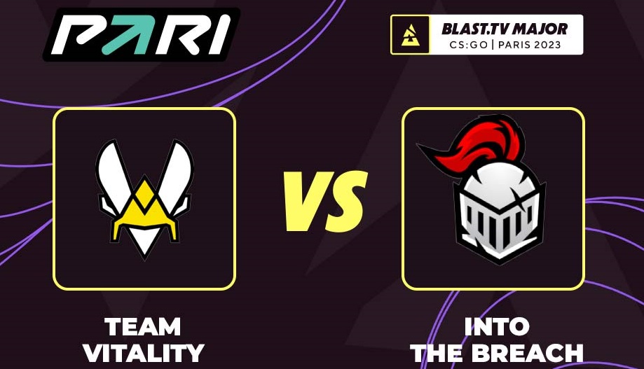 PARI: Team Vitality пройдет в полуфинал BLAST.tv Paris Major 2023 по CS:GO