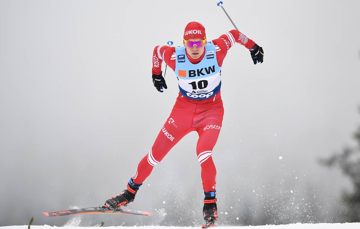 Александр Большунов Олимпийский чемпион