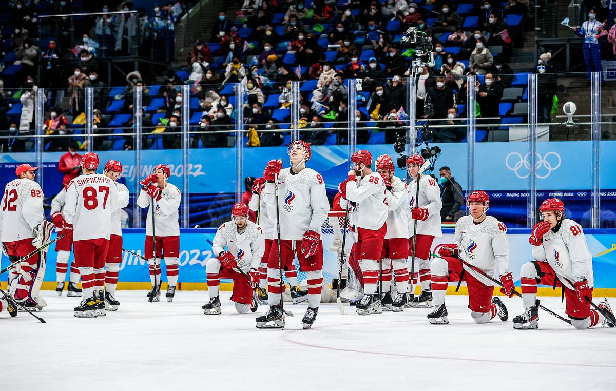 Зимние игры хоккей мужчины финал Финляндия - ок России