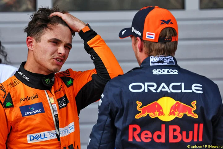 Ландо Норрис о Гран-при Австрии: «Необходимо выжать больше, чтобы превзойти темп «Ред Булл»