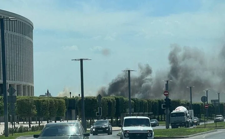 В парке возле стадиона «Краснодара» был ликвидирован пожар